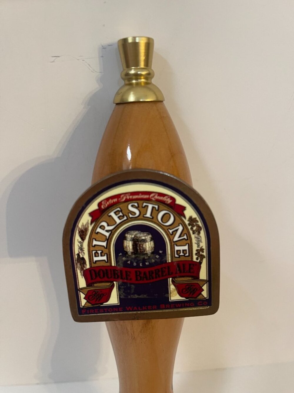 Firestone Walker DBA Double Barrel Ale Beer Tap Handle Breweriana - Picture 7 of 7